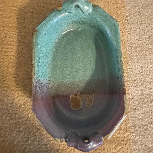 Kuhn Pottery Signed Oval Dish with handles - Picture 5 of 5